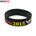 Customized Bulk professional product popular silicone debossed wristband